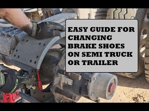 Видео: Простое руководство по замене тормозных колодок на полуприцепе или прицепе — шаг за шагом