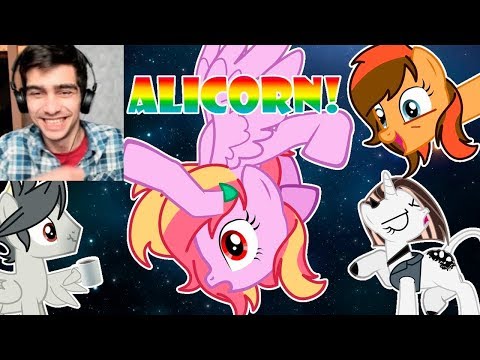 Видео: КАК СТАТЬ АЛИКОРНОМ / ПОНИ КРЕАТОР / РЕЙНБОУ ВИКА - РЕАКЦИЯ