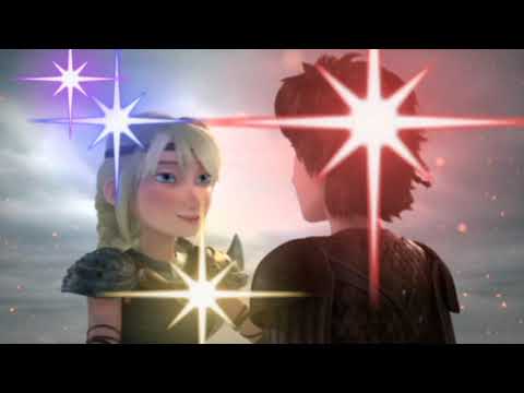 Видео: Астрид и Иккинг - от заката до рассвета