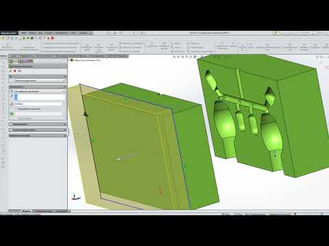 Видео: SolidWorks. SolidCam. Изготовление простой формы от модели  до изделия .