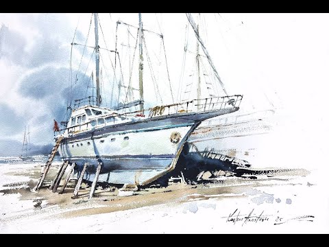 Видео: Рисую лодку  Рассказываю про новый курс "Творческая смелость"