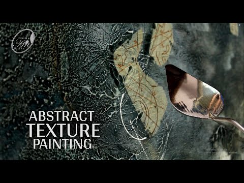 Видео: Учебник по абстрактной живописи: легко | Пошаговая инструкция по акриловой живописи | Создание те...