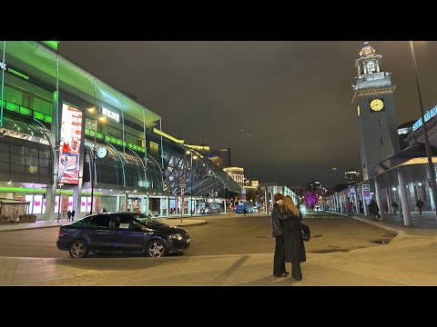 Видео: Прогулка по ночной Москве #стрим #walking