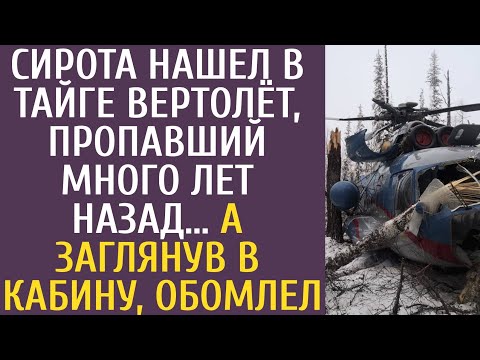 Видео: Сирота нашел в тайге вертолёт, пропавший много лет назад… А заглянув в кабину, обомлел
