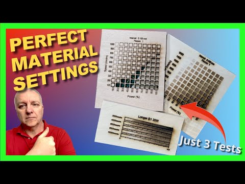 Видео: СЕКРЕТЫ испытания материалов Lightburn, которые вам нужно знать для достижения наилучших результа...