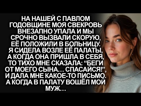 Видео: Свекровь упала и попала в больницу, но от того, что она сказала дальше, я потеряла дар речи…