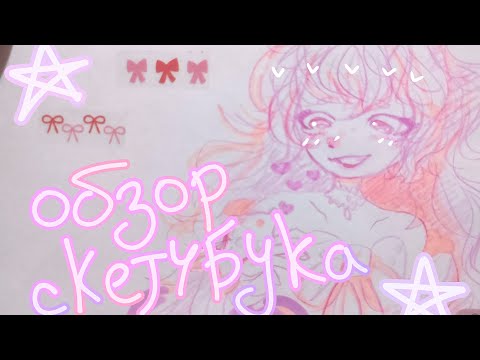 Видео: обзор скетчбука ♡⁠˖⁠꒰⁠ᵕ⁠༚⁠ᵕ⁠⑅⁠꒱