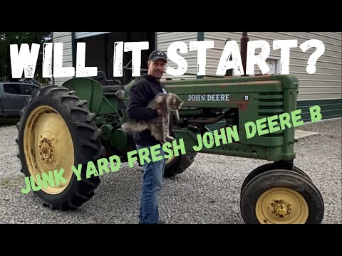 Видео: По ферме с JT. Заработает ли наконец свалка John Deere B?