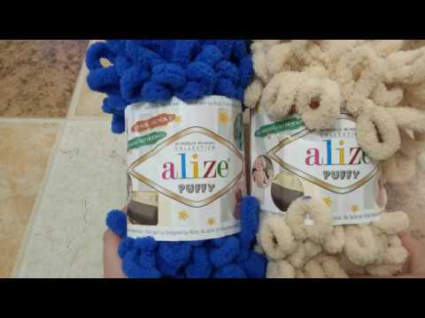 Видео: Вяжем руками// Плед узором "Плетенка" с красивым краем из ALIZE PUFFY// Подробный мастер класс.