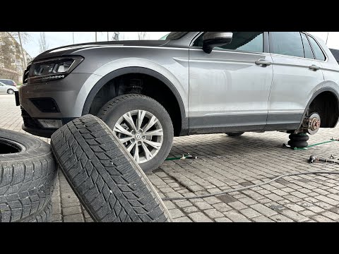 Видео: Мучительный выбор зимней резины в 2025 на  фольксваген тигуан. Дневник владельца volkswagen tiguan 2