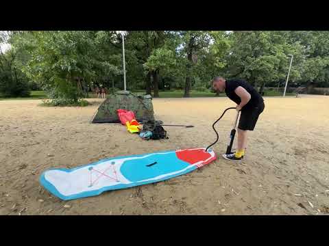 Видео: Белое озеро 🏊‍♂️ Плаваем на сапе 