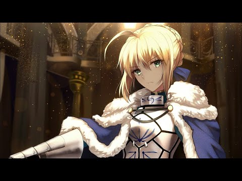 Видео: Fate AMV | Arthuria  - Saber | Aeterna - Песнь Короля