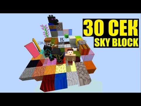 Видео: 30 СЕКУНД - РАНДОМНЫЙ SKY BLOCK (Перезалив JustSnake)