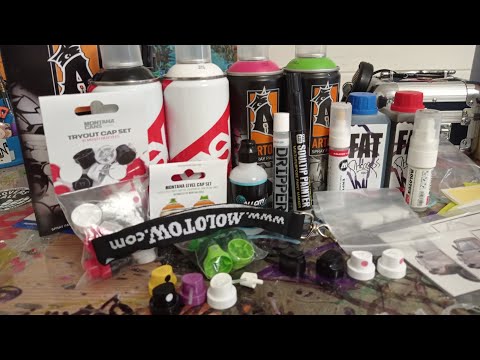 Видео: Обзор посылки от граффити маркета.Много кепов!Недостаток товара!1 часть