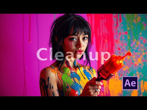 Видео: Как Удалить Любой Объект с Видео Клинап cleanup в After effects