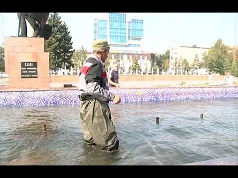 Видео: Фонтаны готовят к зиме