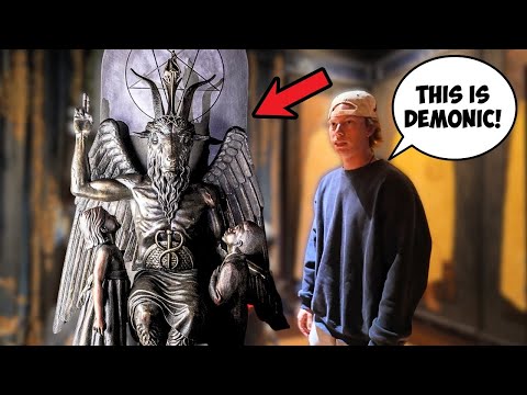 Видео: Проникновение в Сатанинский храм!