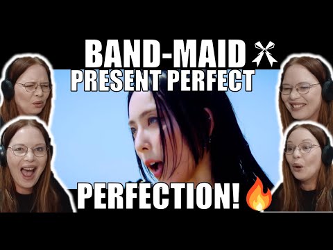 Видео: Группа Band Maid просто ВЗОРВАЛА МОЙ МОЗГ с песней «Present Perfect» 🔥 | Премьера Ginger T в прям...