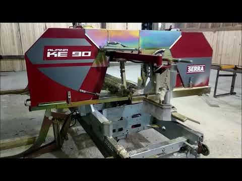 Видео: Пилим в минус 27 градусов. SERRA Alpina KE90.