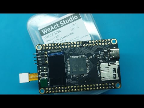Видео: MiniSTM32H7xx от WeAct Studio | краткий обзор