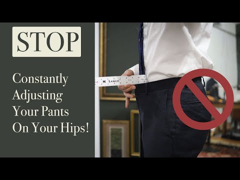 Видео: Как улучшить посадку брюк на талии | Полное профессиональное руководство по коррекции талии брюк