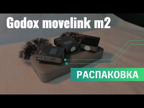 Видео: Распаковка - петличные микрофоны, радиосистема Godox MoveLink M2