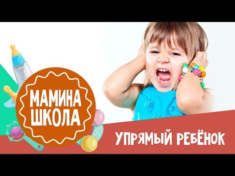 Видео: 10 способов справиться с упрямством ребенка. Мамина школа. 04.11.2017