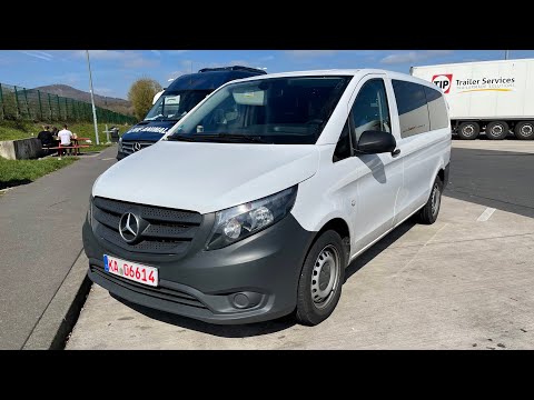 Видео: Mercedes-Benz Vito Tourer Long 116,7G-Tronic  2016 года с аукциона в Германии