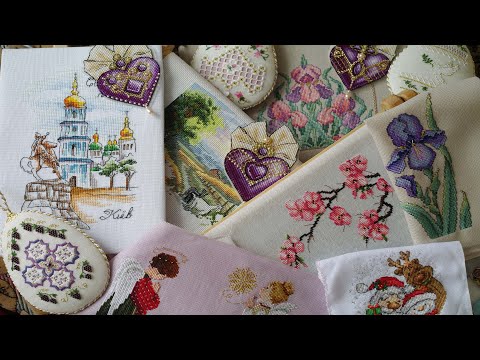 Видео: Фініши та просування весняних стартів. Вишивка хрестом і не тільки 😉 квітень-травень 2025