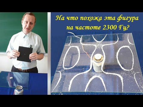 Видео: Танец песчинок на стекле