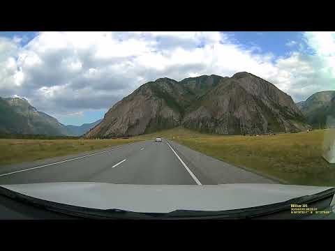 Видео: Дорога от села Акташ до города Горно-Алтайск. Чуйский тракт. Горный Алтай.