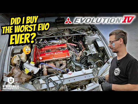 Видео: Почему предыдущий владелец сделал ЭТО с моим Evo? | EVO IV 1996 года