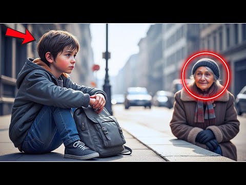 Видео: Мальчик жил на улице… Пока не узнал, что у него есть бабушка