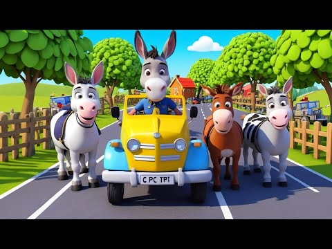 Видео: Ослик Дудль поехал в город 🤠