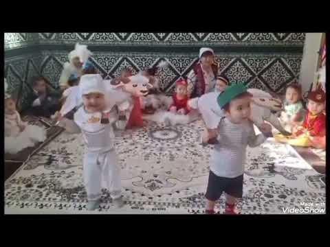 Видео: Мәртөк ауданы №5"Балбөбек" б/б "Әжелер" мектебі, Ақбота тобы. Жетекшісі:Нысанбаева Гулия