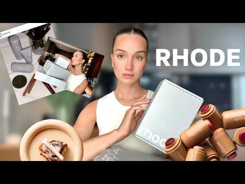 Видео: ОБЗОР БРЕНДА RHODE | ПУСТЫЕ БАНОЧКИ | РАСПАКОВКА НОВИНОК