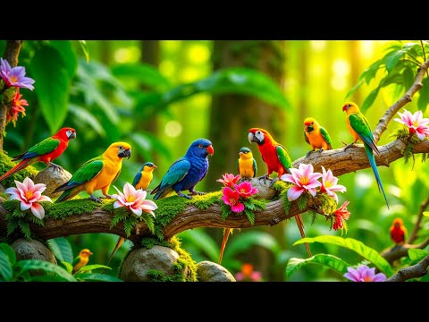 Видео: Самые красочные птицы в мире | Потрясающая природа | Звуки птиц | Непревзойденный опыт наблюдения