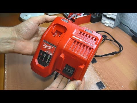 Видео: Шуруповёрт Milwaukee: Переделка зарядного под сеть 230В