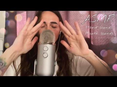 Видео: АСМР Звуки Рта Звуки рук | ASMR Mouth sounds  Hand sounds