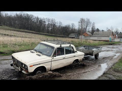 Видео: Это дорога сделала меня философом! Еду в город за бетономешалкой! 4К