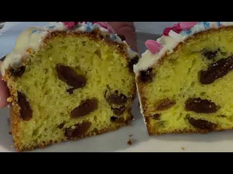 Видео: Osterkuchen mit Quark / Кулич творожный пасхальный