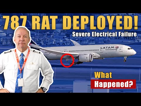Видео: Boeing 787 RAT разворачивается в середине полета — рейс LATAM возвращается в Лос-Анджелес