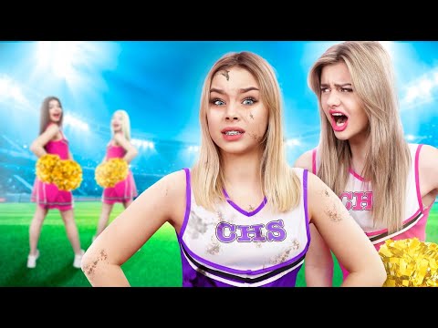 Видео: Бідна Черлідерка vs Багата Черлідерка | Як Потрапити В Команду В Реальному Житті