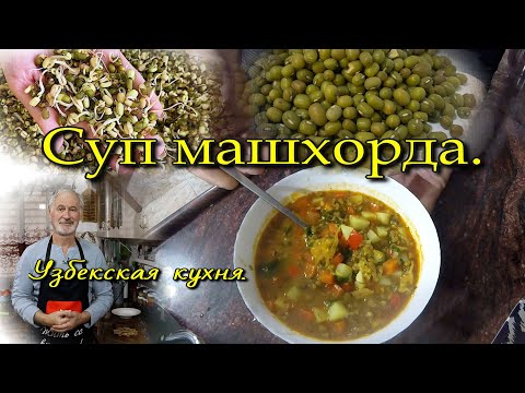 Видео: Готовим машхорда. Узбекский суп из маша.