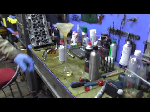 Видео: Промывка клапанов BG206 и димексидом