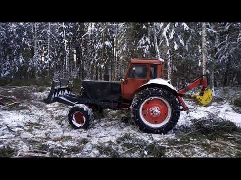 Видео: Лесной отвал "Горыныч".