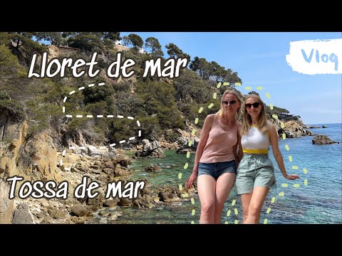 Видео: Туристический маршрут из Lloret de mar в Tossa de mar Costa Brava