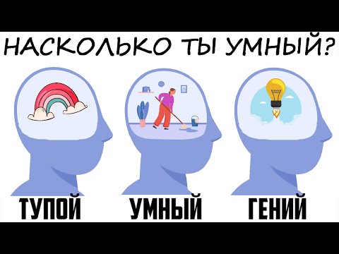 Видео: Какой у тебя уровень интеллекта? Быстрый тест IQ