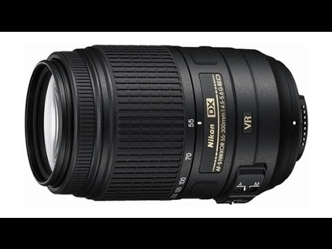 Видео: Бюджетный объектив NikkoR 55-300 AF-S в качестве портретника.