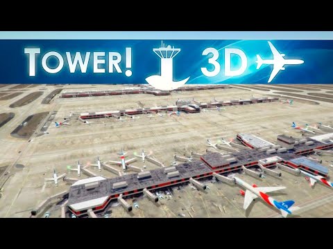 Видео: Я СТАЛ ДИСПЕТЧЕРОМ В САМОМ ЗАГРУЖЕННОМ АЭРОПОРТУ | Tower!3D Pro